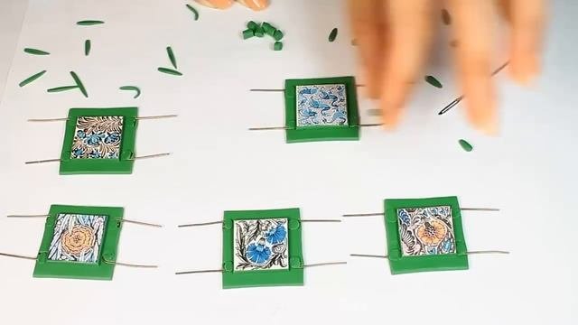 DIY: Необычный перевод изображения на полимерную глину / Мастер класс / Техники лепки
