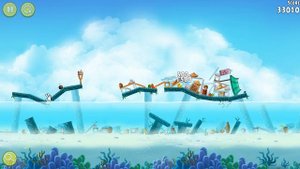 ???? Angry Birds Rio. Эпизод "Глубокий нырок" ("High Dive"). Прохождение.
