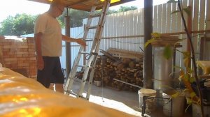 уличная русская печь