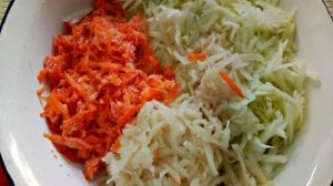 Оладьи из кабачков и картофеля на манке