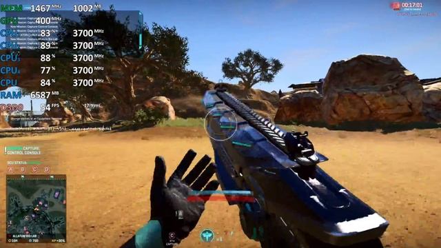 PlanetSide 2 AMD Ryzen 3 2200G Vega 8 Gameplay Benchmark Stock смотреть онлайн