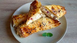 Рецепты из Лаваша. Быстрый завтрак.