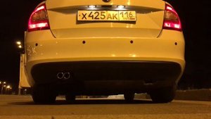 Skoda rapid выхлоп