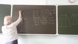 Юбка клиньевая, расчет и построение