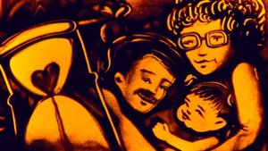 Поздравление для мамы на День Рождения! Песочная анимация. Иркутск.