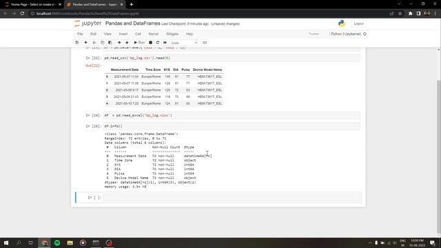 Machine Learning Practicals Ex 2: Pandas and DataFrames - [Tamil]