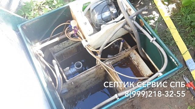 Сервисное обслуживание септика Биодека - чистка септика