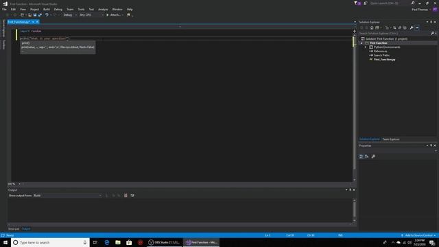 Introduction to Python #2: Creating Magic 8 Ball, and Understanding Functions