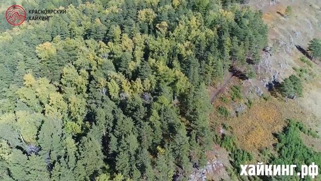 Красноярский Хайкинг - Четвертая Видовка. Гремячая Грива, аэросъемка.