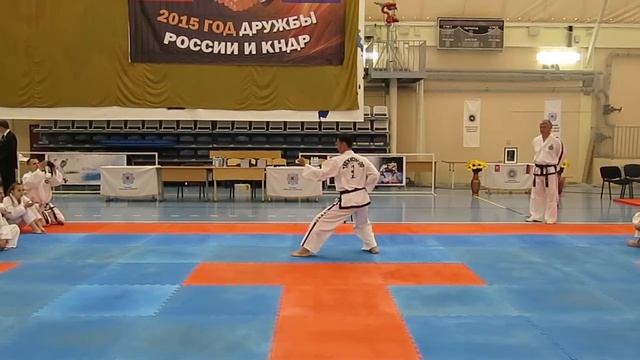 태권도 Chon-Ji pattern by DPRK Taekwon-do ITF demo team / Чон-Жи туль смотреть онлайн