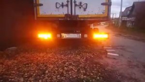 установка задних фонарей Lamborghini на Газель.