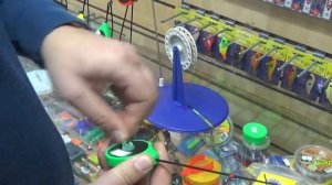 Зимняя удочка, для ловли форели на резину со льда.