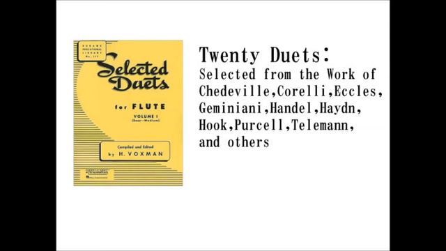 【Lesson】Twenty Duets for Flute part 3 смотреть онлайн