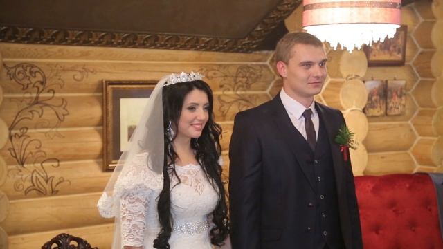 Симпатичная пара, подборка моментов свадебного вечера