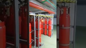 Проверка системы газового пожаротушения