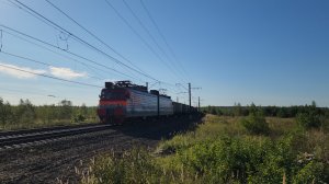 500-ый! ВЛ11-500 летит с грузовым поездом | Луховицы