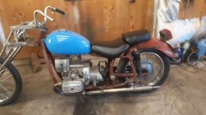 Днепр чоппер girder fork  мт 9