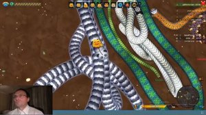 Команда ДЗЕН с ютуба little big snake.io Литл БИГ Снейк Прохождение Марина 1515.  9 сессия