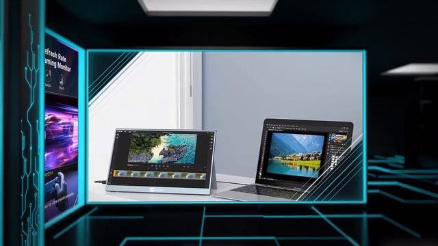 GAMING ON THE GO WITH THE ARZOPA PORTABLE MONITOR 15.6 INCH 144HZ! смотреть онлайн