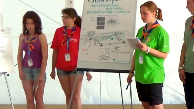 Презентация проекта "Дёнхоф" в Балтийском Артеке 2014 смотреть онлайн