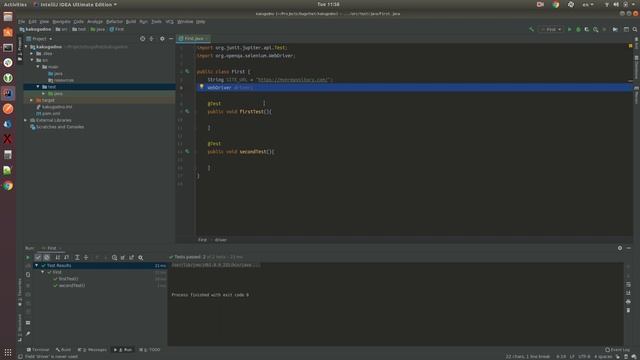 Автоматизация на Java. Урок 1. Первый шаги. #автоматизация