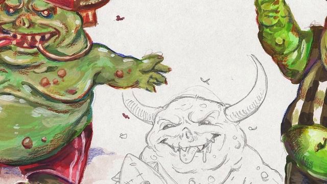 Nurgle and his Demons l Warhammer 40k LORE смотреть онлайн