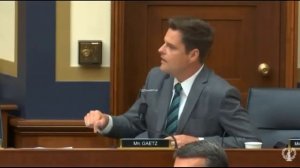 Matt Gaetz Destroys Al Sharpton (part two)