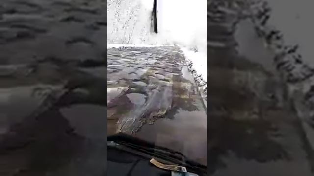 Дорога Дрогобыч-Самбор, Львовская область, февраль 2018 смотреть онлайн