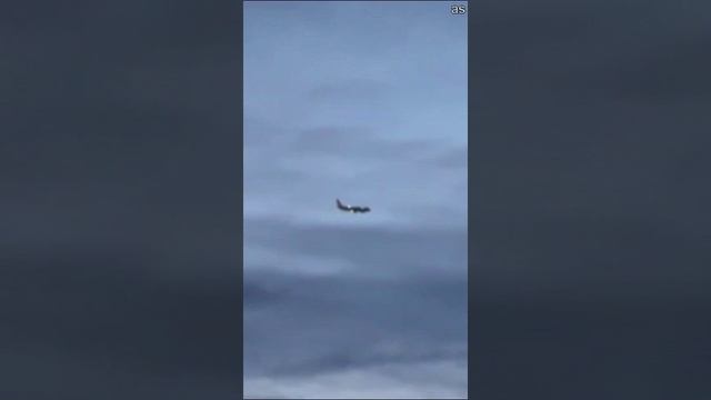 Грузовой самолёт Ту-204 загорелся в небе над Улан-Удэ