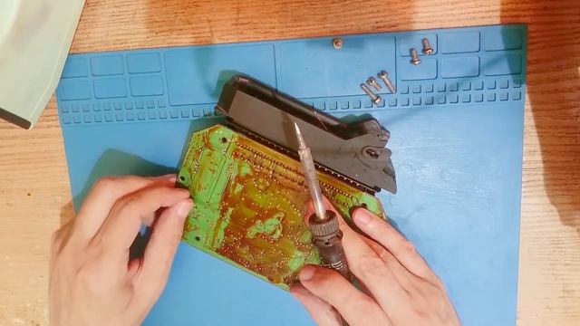 Блок управления МИКАС 7.1 мелкий ремонт (замена контактной лапки) смотреть онлайн