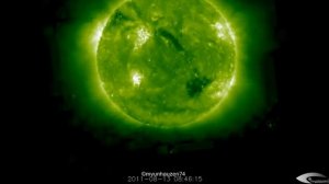 A very large number of UFO activity and objects in orbit the Sun August 13, 2011