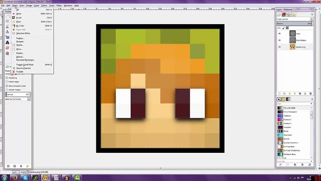 How To: Create A 3D Minecraft Avatar - GIMP TUTORIAL! (FREE) смотреть онлайн