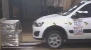 Краш тест Лада Калина 2 кросс