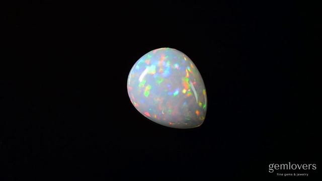 Белый опал формы груша 23.10ct смотреть онлайн