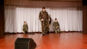 Военно-спортивные клубы Мотыгино (показательное выступление)