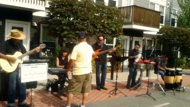 Latin-jazz, QUINTET, Wave, bachata-jazz, 8-29-2015, "Camelia Latin-jazz Band". смотреть онлайн