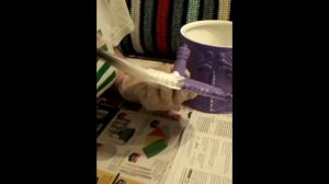 Имитация финифти, изразцов своими руками. Превращение банки из-под краски в старинную шкатулку.