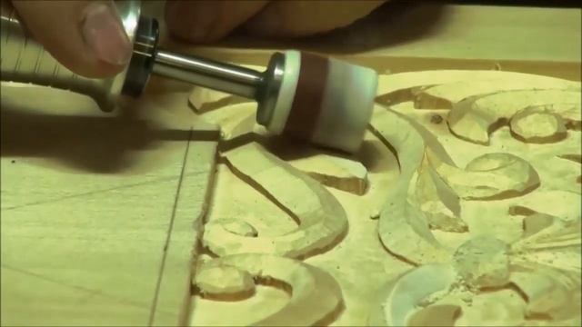 Шлифовка резного декора - мастер-класс - grinding wood carving