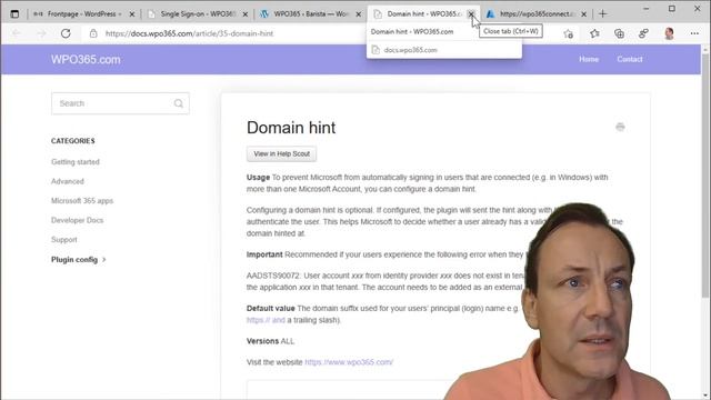 Microsoft based Single Sign-On for WordPress | WPO365.com | v14 смотреть онлайн
