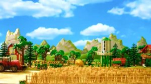 Дети играют с настоящими грузовиками и другими транспортными средствами