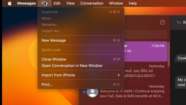 How to Export iMessages/Text Messages As PDF in macOS Sonoma on Mac смотреть онлайн
