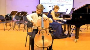 Vladimir Tretyakov 10 years. K. Davydov, At the fountain in D-dur , Op. 20 No. 2