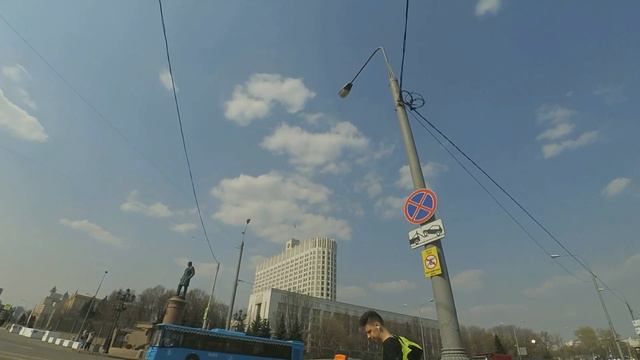 Велопрогулка в центре Москвы. Bicycle trip at the Moscow's center.