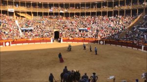 Коррида в Аликанте, Испания, июнь 2017