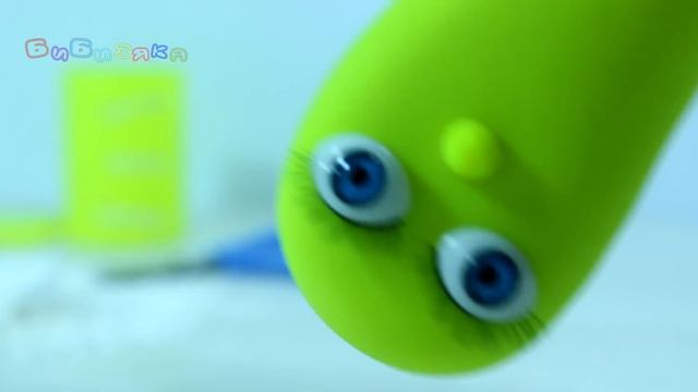 Делаем Игрушку - Антистресс своими руками Играем с Желтым Лизуном Antistress Toy Yellow Slime смотреть онлайн