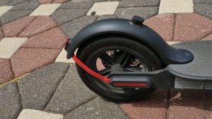 Сяоскутер Xiaomi m365 фиксируем заднее крыло כנף אחורית