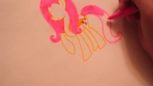 Как Нарисовать Пони Флаттершай