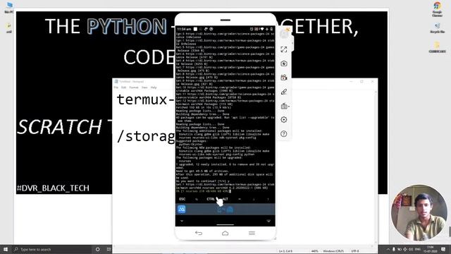 python 38 own module ,file creation in TERMUX android смотреть онлайн