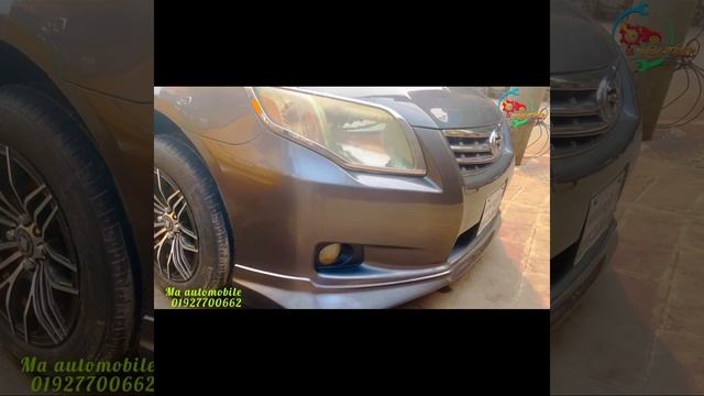 Toyota Axio 4 side, body, kit, fitting, and paint смотреть онлайн