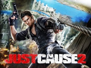 Just Cause 2 .Украсть голову статуи !